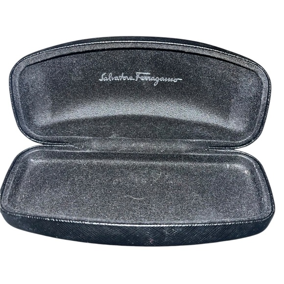 Salvatore Ferragamo Black Glasses Case - Picture 2 of 4